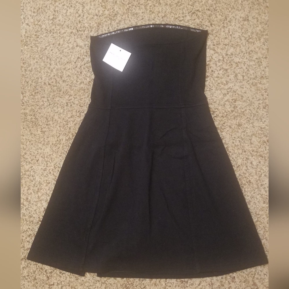 NWT American Eagle Black Strapless Dress Size XS